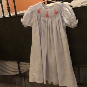 Petit Ami smocking toddler dress